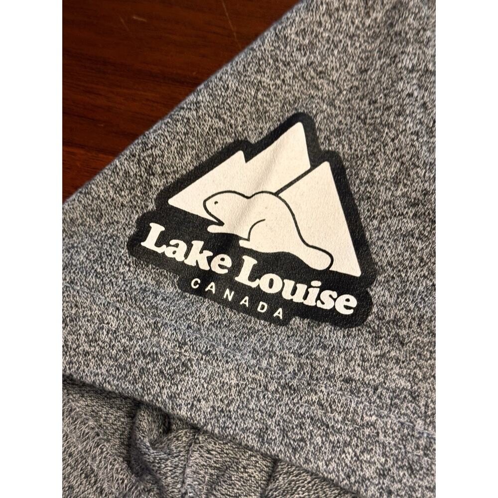 Medium Roots Of Canada T Shirt Logo Gray Lake Lanier - Picture 5 of 9